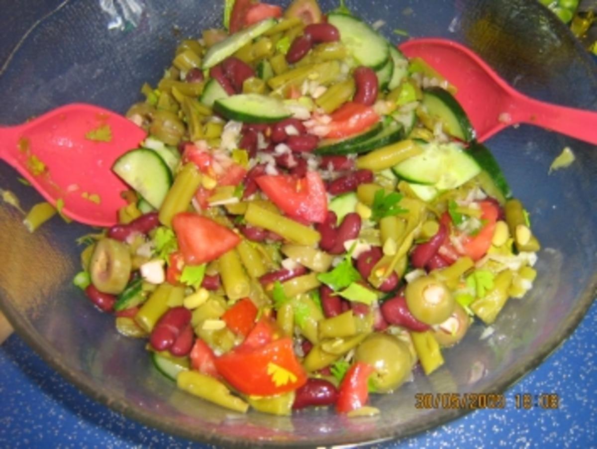 Bohnensalat mediteran - Rezept - Bild Nr. 4