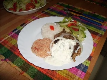 Pfannengyros - Rezept