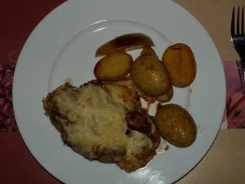 Rezept: Überbackene Hähnchenbrustfilet Überbackene Hähnchenbrustfilet - Rezept