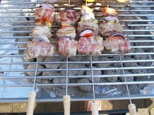 bunte Filetspiesse vom Grill - Rezept - Bild Nr. 3