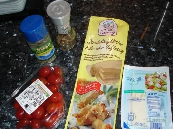 Yufka-Röllchen mit leckerer Füllung...ähnlich Börek - Rezept - Bild Nr. 2