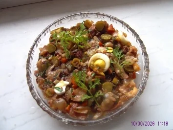 Eisbeinsülze mit Wachteleier - Rezept - Bild Nr. 2