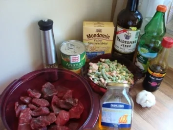 Rezept: *Hauptgericht Fleisch - Rindfleisch süss-sauer Bild Nr. 3 *Hauptgericht Fleisch - Rindfleisch süss-sauer - Rezept - Bild Nr. 3