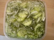 Schnelle Senfgurken - Rezept