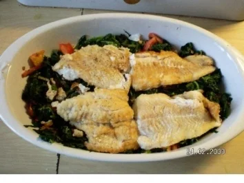 Zanderfilets auf Spinat - Rezept - Bild Nr. 3