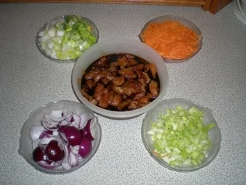 Asiatische Puten Pfanne - Rezept - Bild Nr. 2