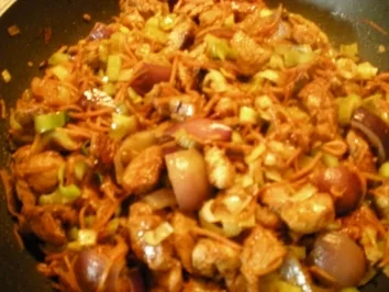 Asiatische Puten Pfanne - Rezept - Bild Nr. 5