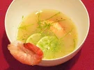 Zitronengrassuppe mit Garnelen - Rezept