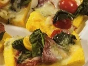 Polentapizza mit Gorgonzola - Rezept