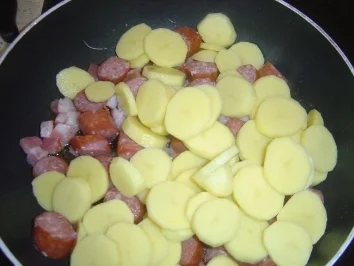 Rezept: Bohnenpfanne Bild Nr. 2 Bohnenpfanne - Rezept - Bild Nr. 2