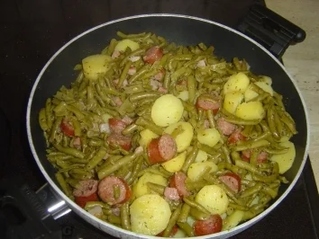 Rezept: Bohnenpfanne Bild Nr. 4 Bohnenpfanne - Rezept - Bild Nr. 4