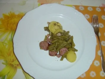 Rezept: Bohnenpfanne Bohnenpfanne - Rezept