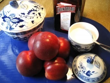 Nektarinen-Dessert ... - Rezept - Bild Nr. 2