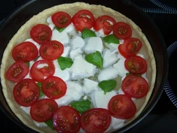 Tomaten-Basilikum-Torte - Rezept - Bild Nr. 5