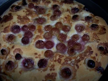 Brot mit Weintrauben - Rezept