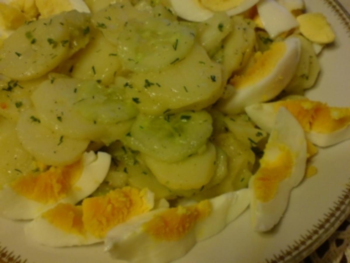 Kartoffel-Gurken-Salat mit Dill - Rezept - Bild Nr. 3