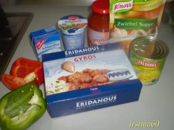 Rezept: Gyros zum Löffeln Bild Nr. 2 Gyros zum Löffeln - Rezept - Bild Nr. 2