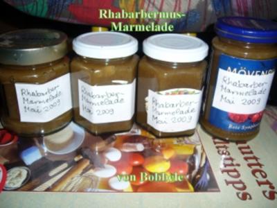 Rezept: Marmelade: Rhabarbermus-Marmelade Marmelade: Rhabarbermus-Marmelade - Rezept