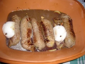 Rezept: Kikis Rinderroulade aus dem Römertopf Bild Nr. 4 Kikis Rinderroulade aus dem Römertopf - Rezept - Bild Nr. 4