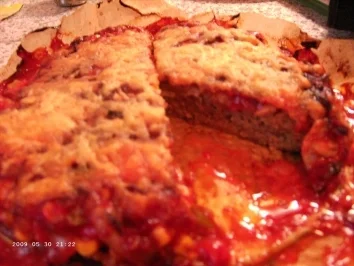 Hackfleisch Pizza - Rezept