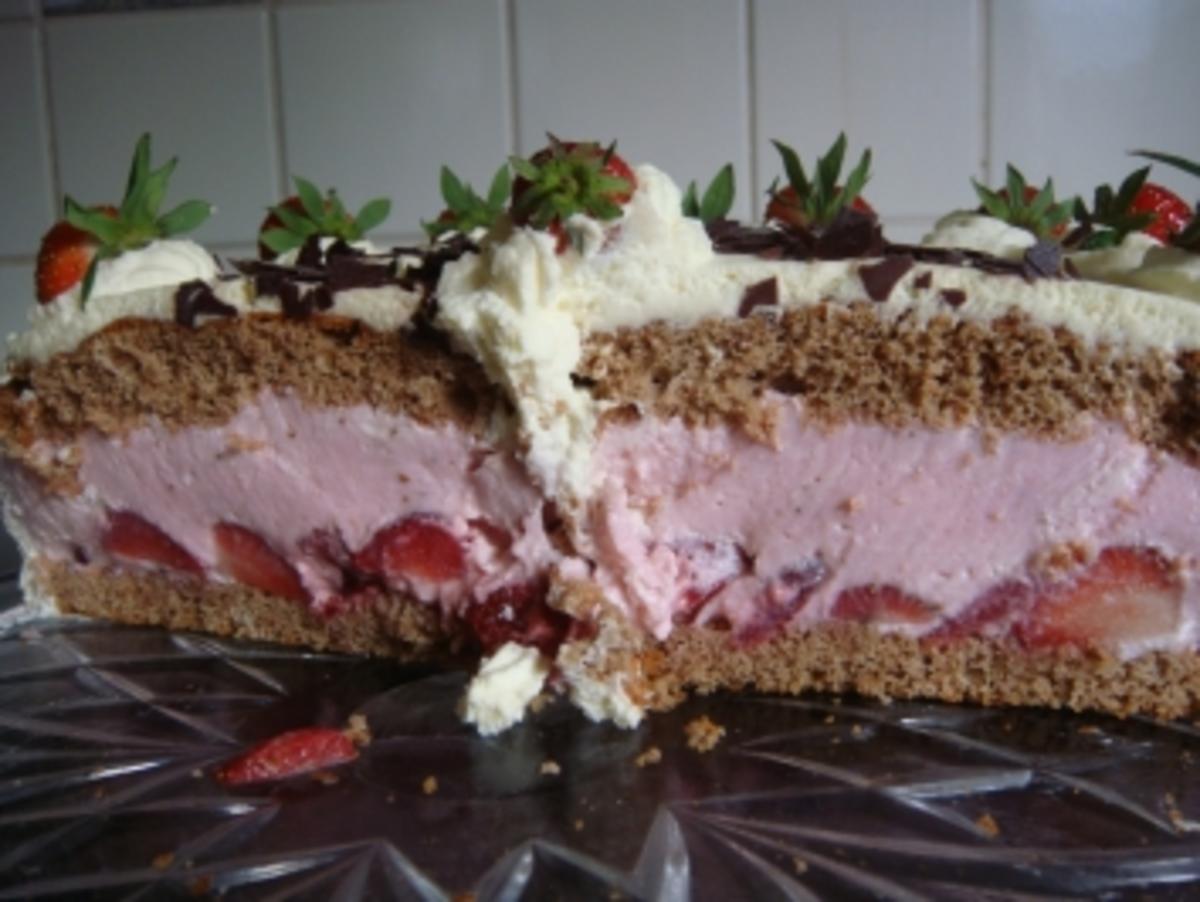 Torte: Erdbeer-Wein-Torte - Rezept - Bild Nr. 2