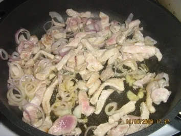 Geschnetzeltes mit Zitronensauce - Rezept - Bild Nr. 4