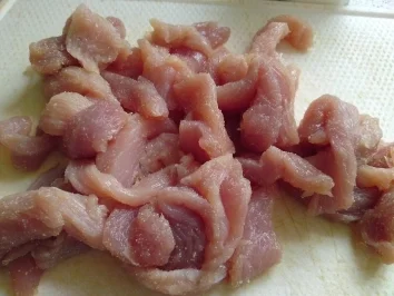 Rezept: Fritierte Hühnchenstreifen asiatisch angehaucht Bild Nr. 4 Fritierte Hühnchenstreifen asiatisch angehaucht - Rezept - Bild Nr. 4