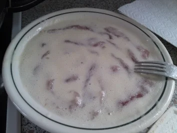 Rezept: Fritierte Hühnchenstreifen asiatisch angehaucht Bild Nr. 6 Fritierte Hühnchenstreifen asiatisch angehaucht - Rezept - Bild Nr. 6