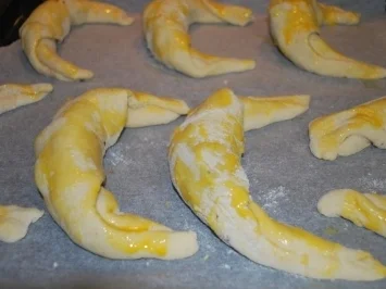 Croissants mit Marzipan und Schoki - Rezept - Bild Nr. 3