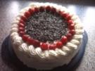 Marmorierte Erdbeer-Joghurt-Torte - Rezept