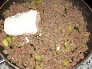 Zucchinipfanne mit Schmand - Rezept - Bild Nr. 6