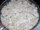Zucchinipfanne mit Schmand - Rezept