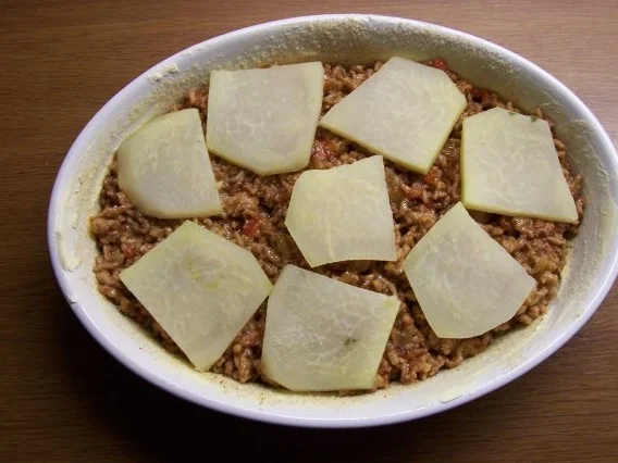 Kohlrabi-Hack-Auflauf - Rezept - Bild Nr. 2