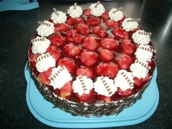 Windbeuteltorte - Rezept