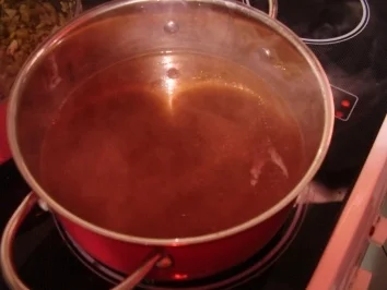 Lammschulter mit grünen Bohnen und Klößen - Rezept - Bild Nr. 9