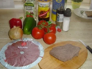 Rezept: Rindfleischsalat Bild Nr. 2 Rindfleischsalat - Rezept - Bild Nr. 2