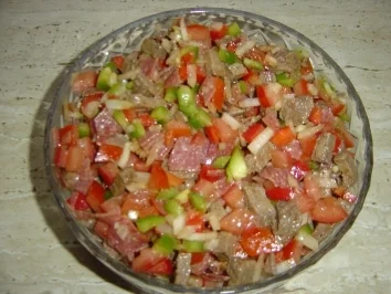 Rezept: Rindfleischsalat Bild Nr. 5 Rindfleischsalat - Rezept - Bild Nr. 5