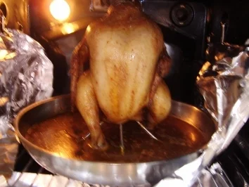 Broiler aus dem Backofen + Salatteller - Rezept - Bild Nr. 2