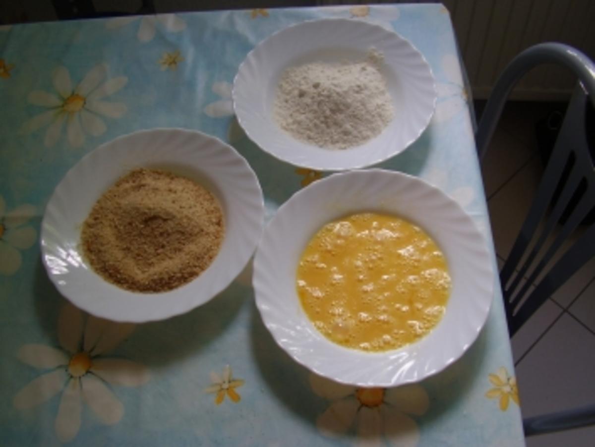 Schnitzel - Spargel - helle Soße mit Salzkartoffeln - Rezept - Bild Nr. 3