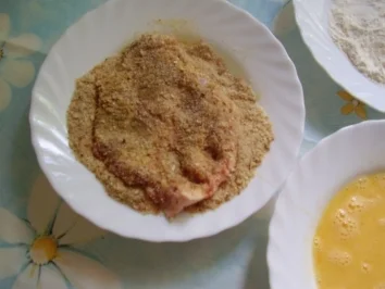 Schnitzel - Spargel - helle Soße mit Salzkartoffeln - Rezept - Bild Nr. 6