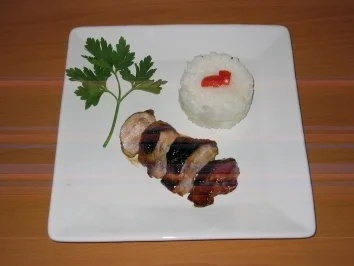 Rezept: Hähnchen mit Teriyaki-Sauce Hähnchen mit Teriyaki-Sauce - Rezept