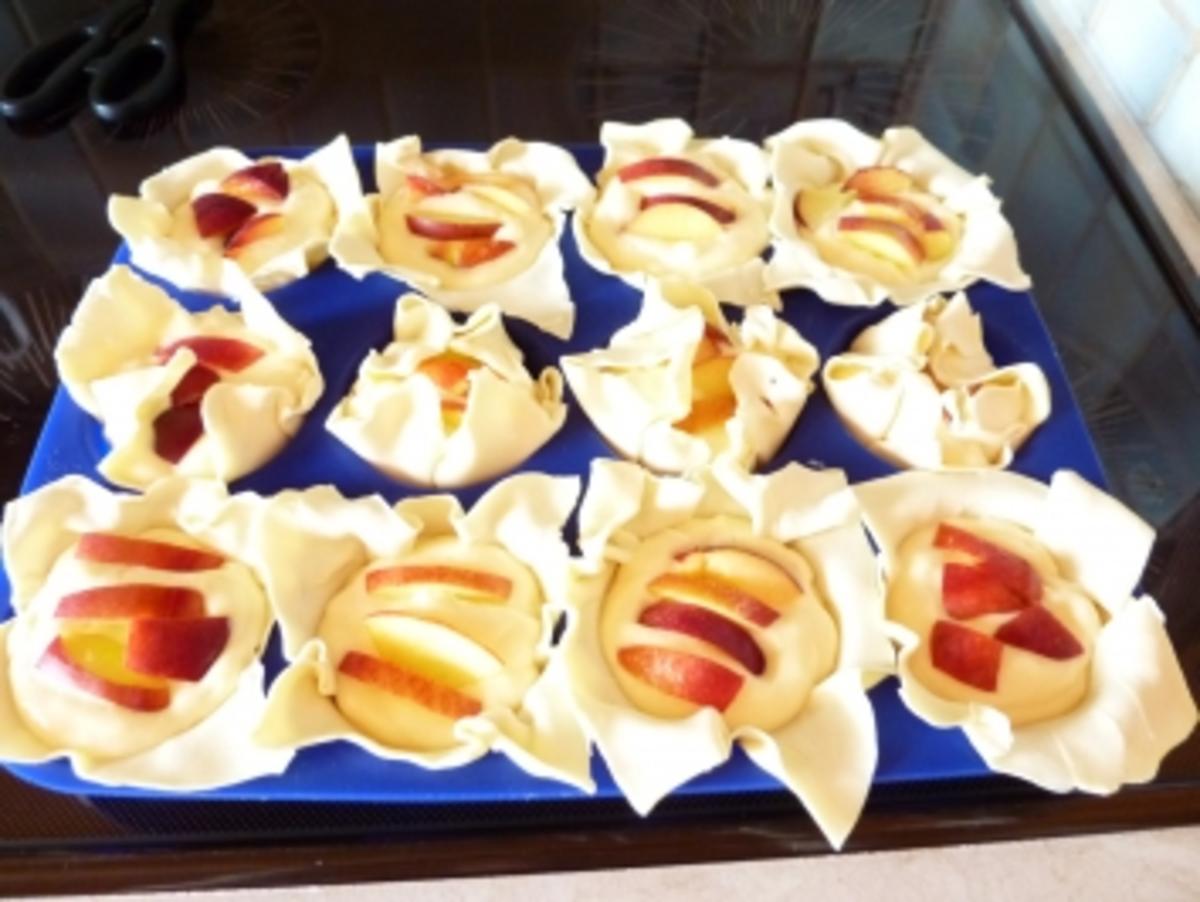 Muffins mit Aprikosen und Pudding - Rezept - Bild Nr. 6