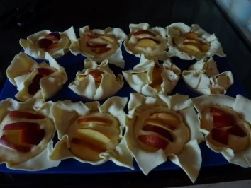 Muffins mit Aprikosen und Pudding - Rezept - Bild Nr. 5