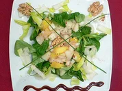 Rapünzchen unter Dressing nach Art des Hauses - Rezept