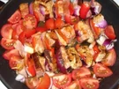 Rezept: Schaschlik-Spieße mit Tomatensoße Schaschlik-Spieße mit Tomatensoße - Rezept