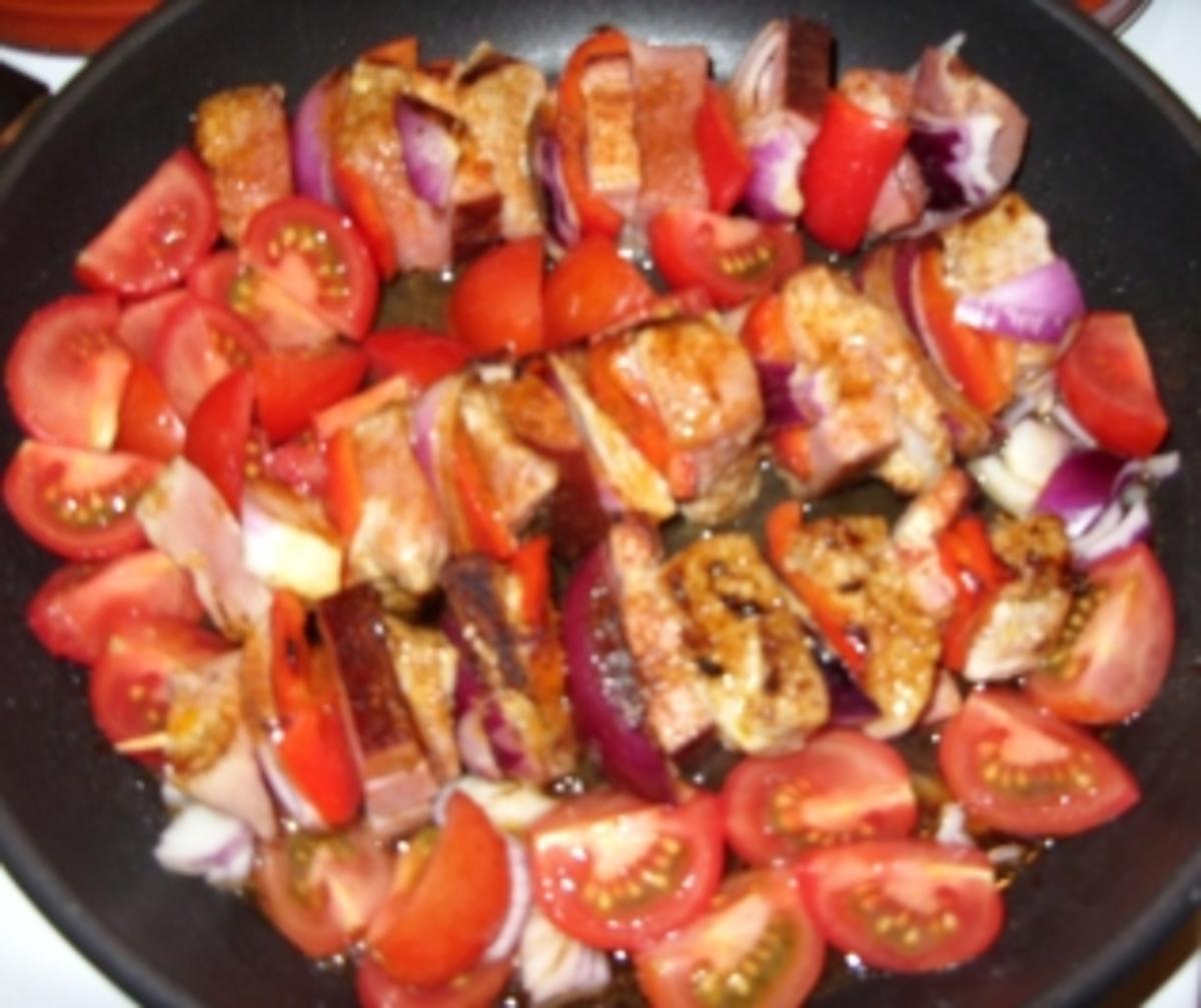 Bilder für Schaschlik-Spieße mit Tomatensoße - Rezept