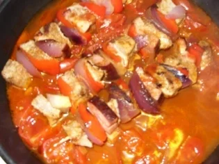 Schaschlik-Spieße mit Tomatensoße - Rezept - Bild Nr. 4