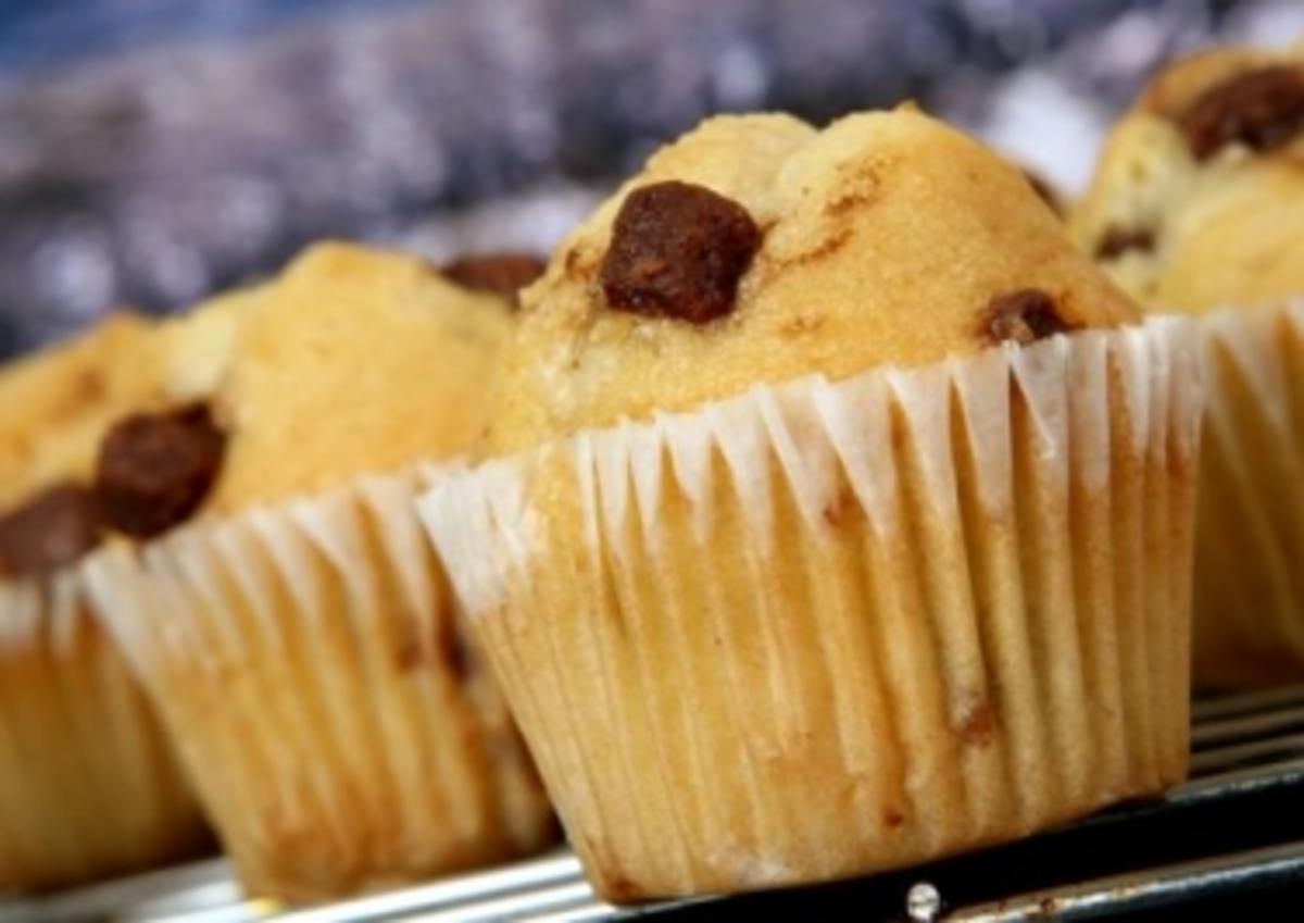 Bilder für Amerikanische Choclate-Chip-Muffins - Rezept