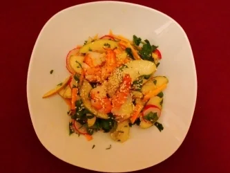 Salat mit arabischem Einschlag - Rezept