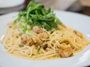 Spaghetti mit Garnelen und Rucola - Rezept - Bild Nr. 2